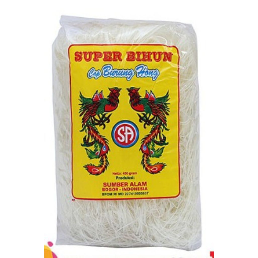 

Bihun Cap burung Hong 450gr