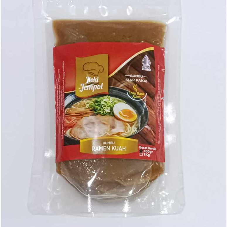 

Bumbu Kuah Ramen Original Shoyu Pouch 300gr