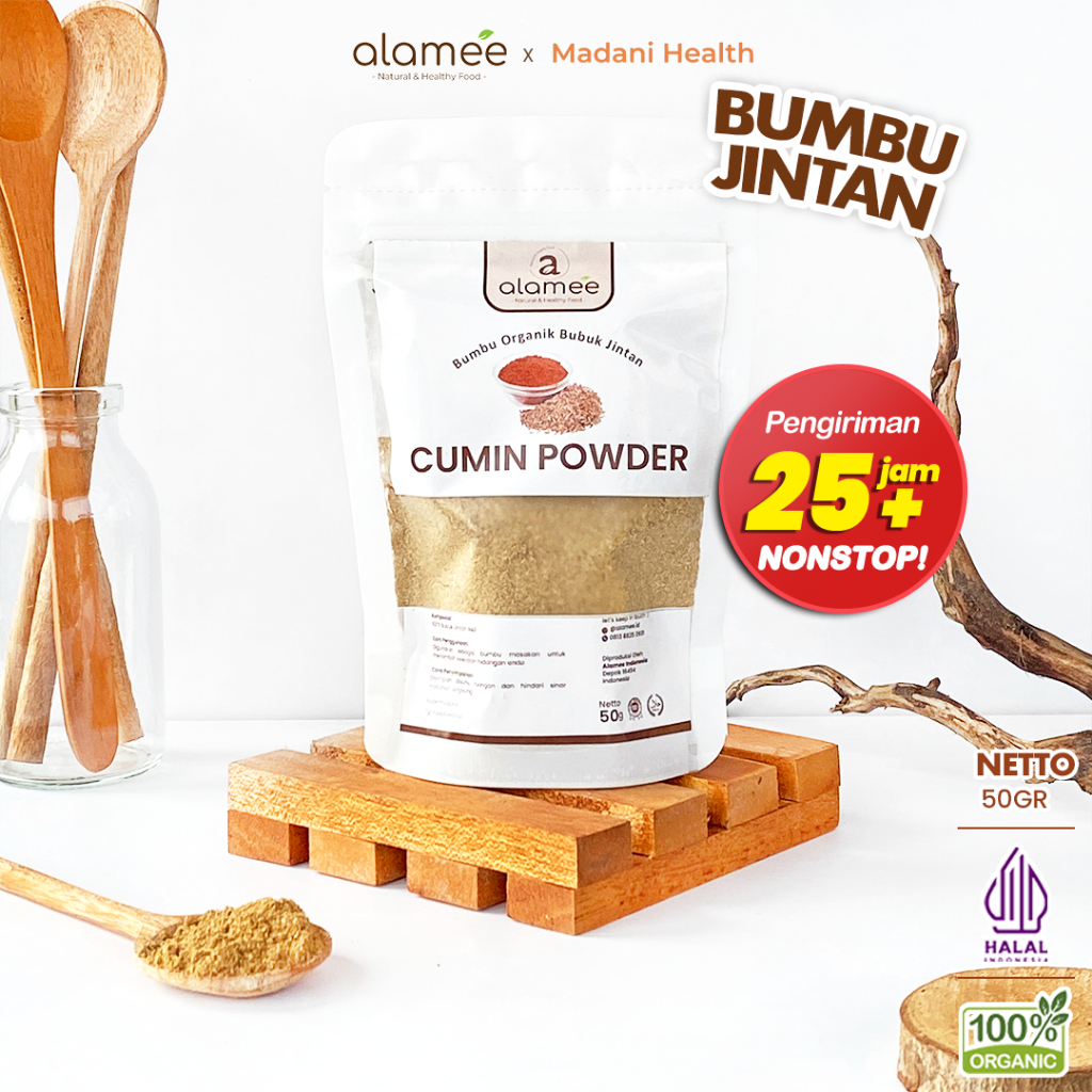 

ALAMEE Bumbu Dapur Jintan Bubuk Cumin Powder Bumbu Dapur Instan Jinten Ground Caraway Rempah Masak