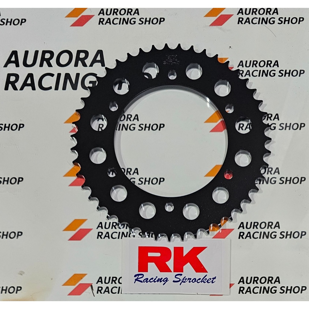 GEAR BELAKANG RK BLACK 428 YAMAHA R15 V3 / R15 V4 / R15M / NEW VIXION R / XSR 155 / MT15