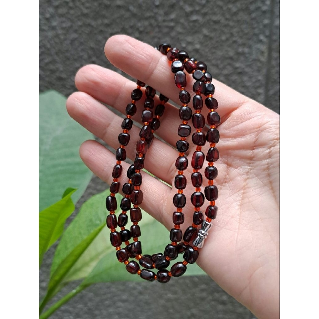 Blood Amber Neklace - Kalung Kesehatan Alami