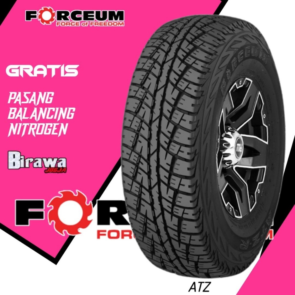 Ban Mobil Forceum ATZ 185/70 R14 Ban Black Semi Offroad Ring 14