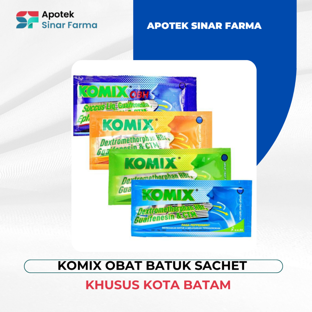 Komix sachet / komix obh / komix jeruk nipis