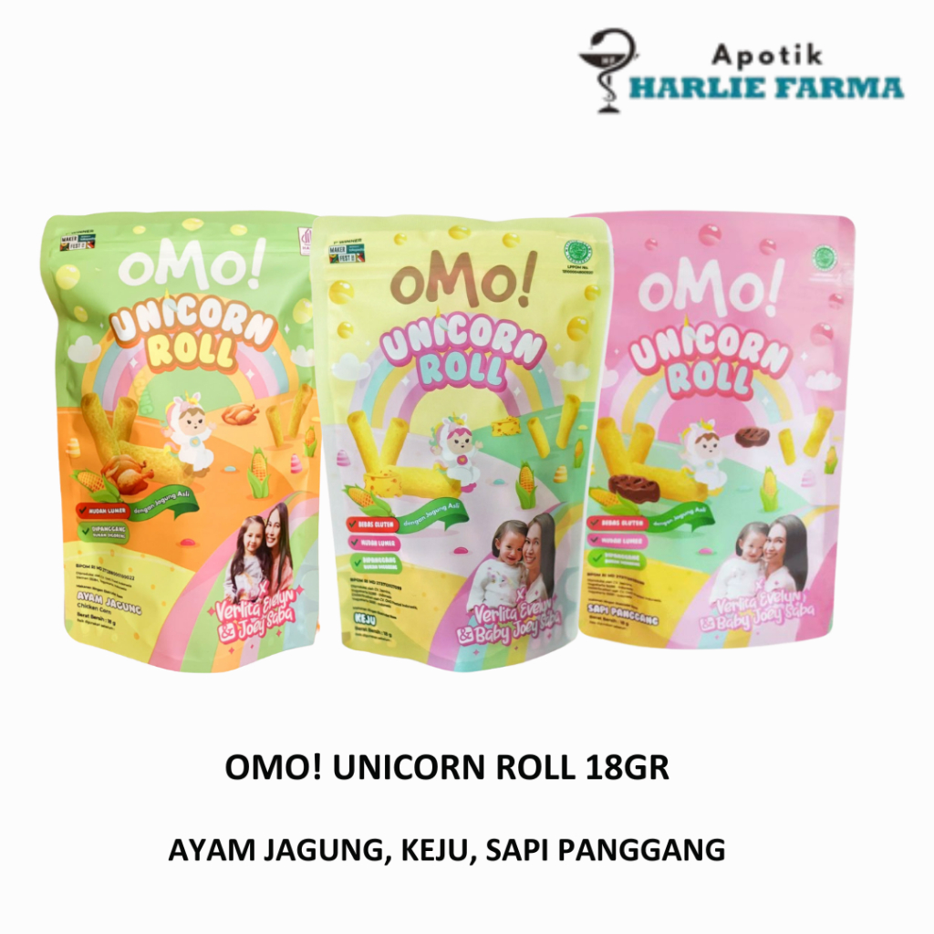 

SNACK OMO UNICORN ROLL 18 GR