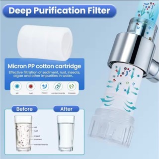 sambungan kran wastafel + Filter purifier stainless extender faucet HSZ