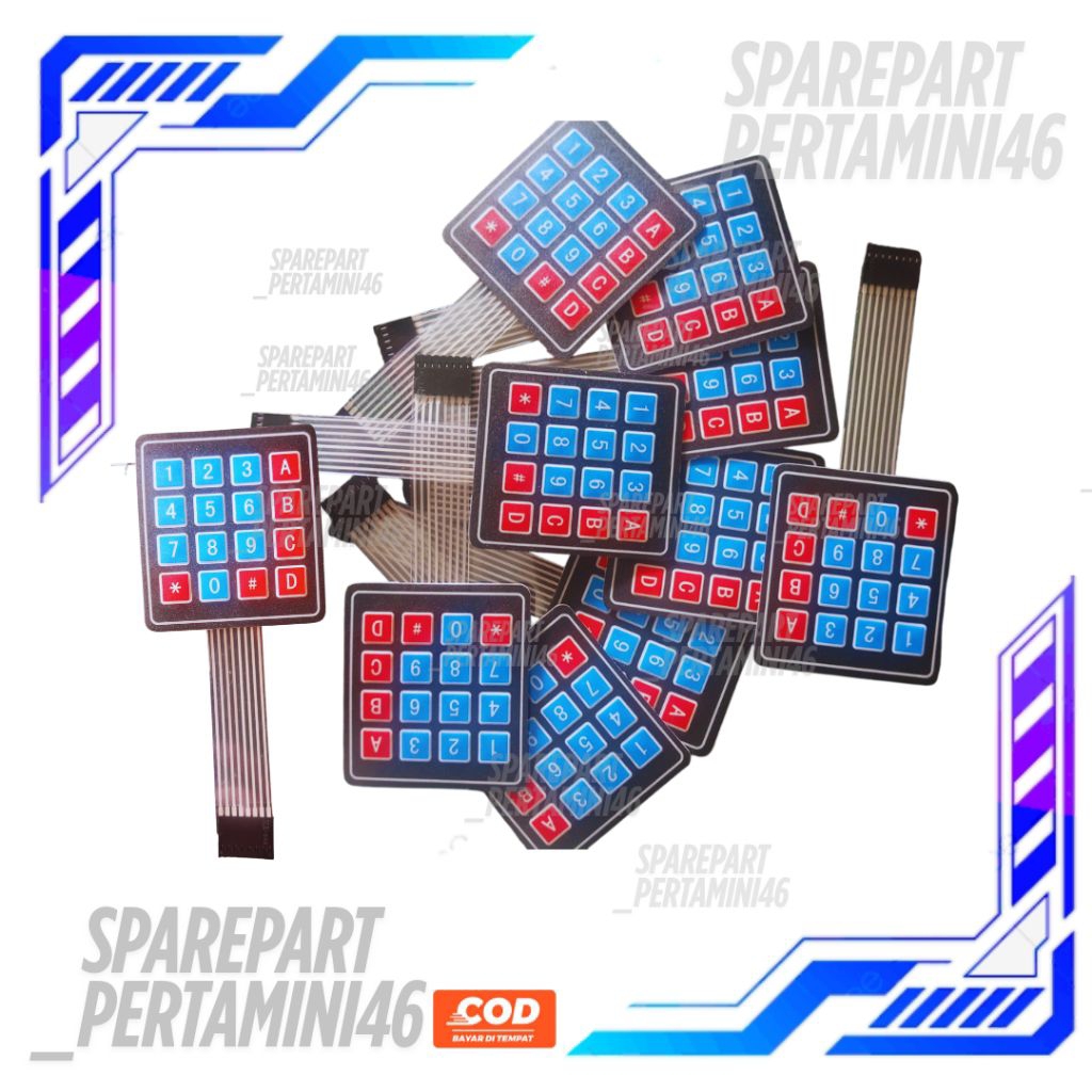 Keypad Pom Mini Pertamini Digital