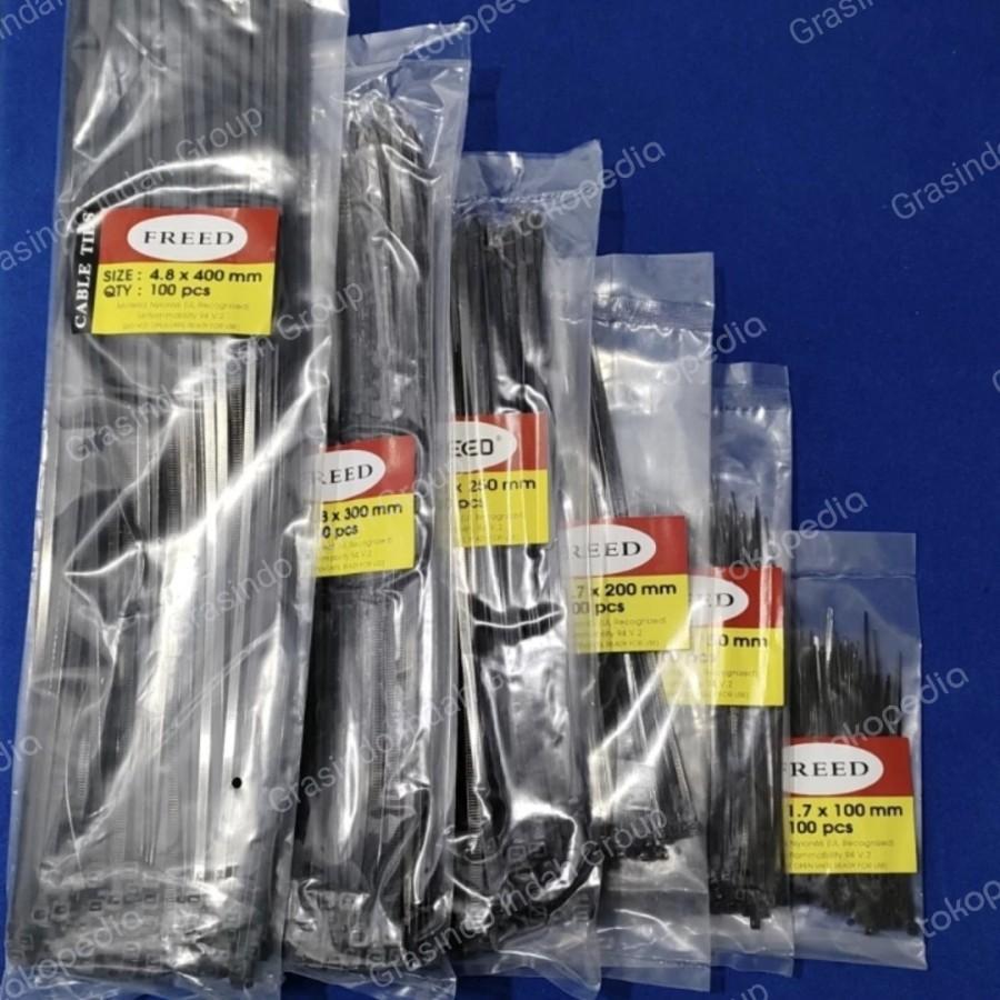 

Kabel Ties 10cm harga 1pack isi sesuai kemasan warna hitam