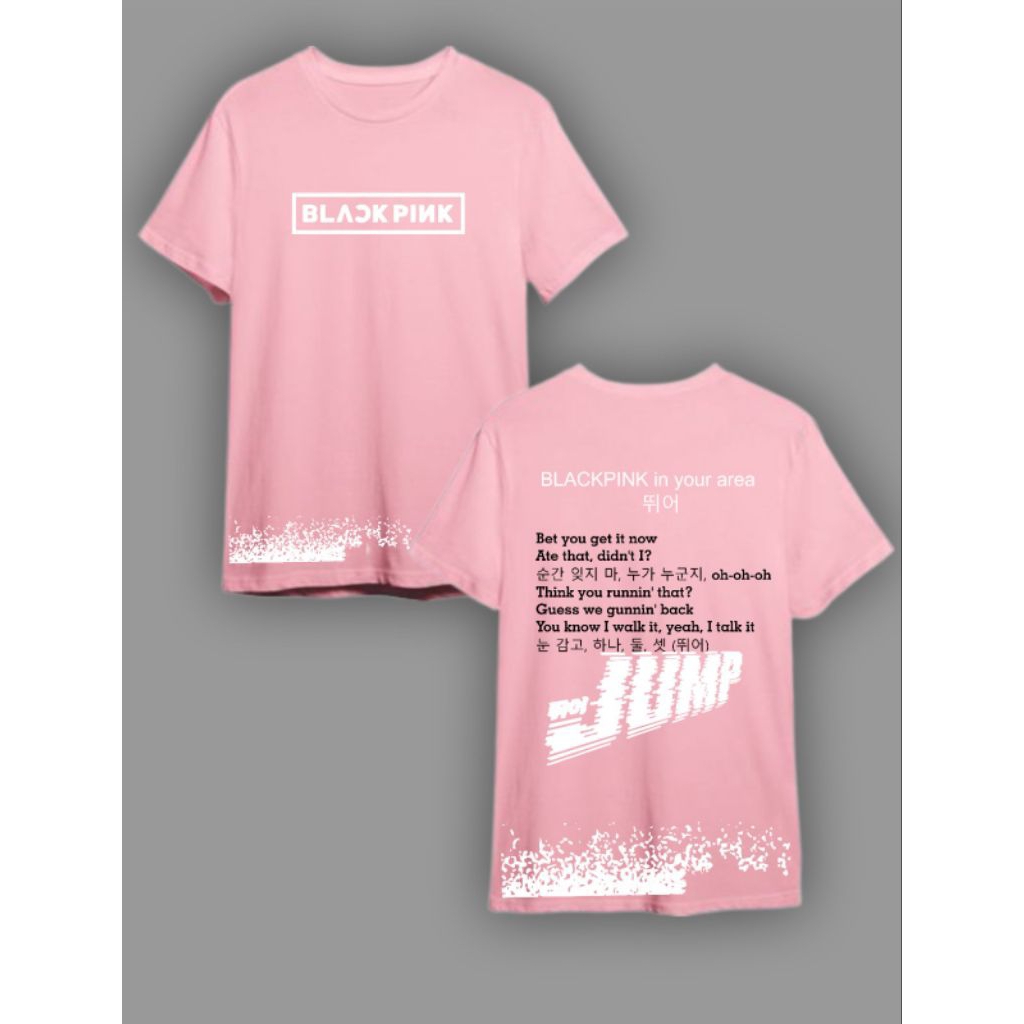 Kaos lirik lagu JUMP BLACKPINK
