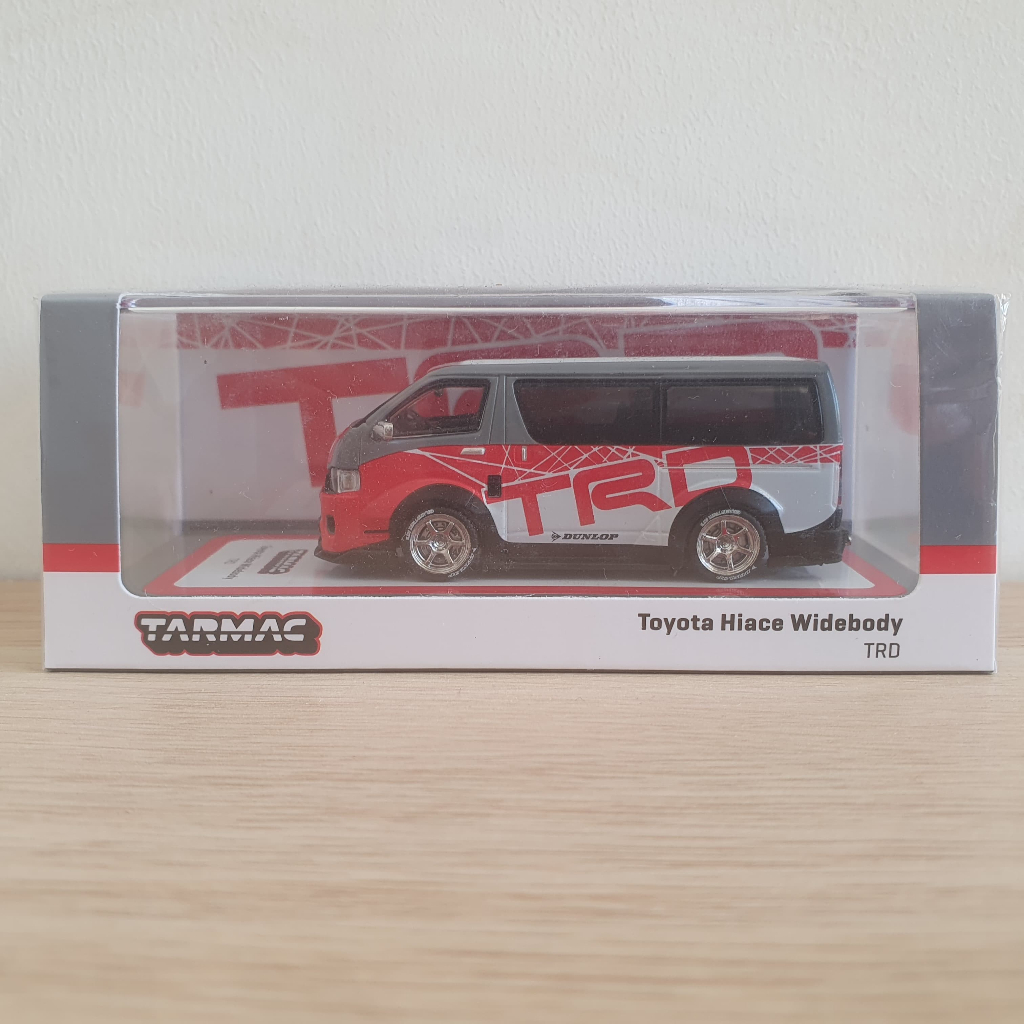 Tarmac Works Toyota Hiace Widebody 1/64 (TRD, Racing Development, Hi Ace, TarmacWorks, Tarmac64, T64
