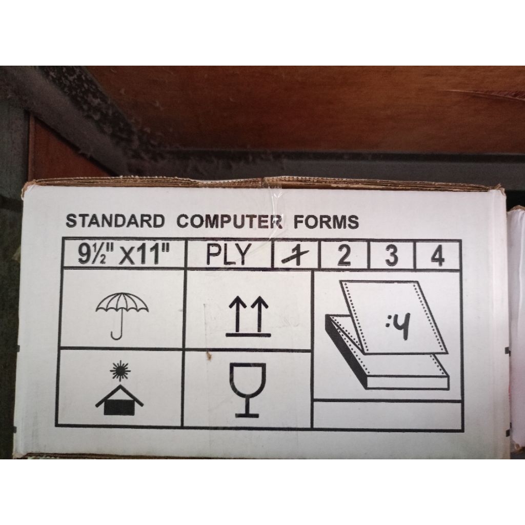 

Kertas Continuous Form 1 Ply Potong 4 (CF Rangkap 1) untuk Nota / Struk Kasir