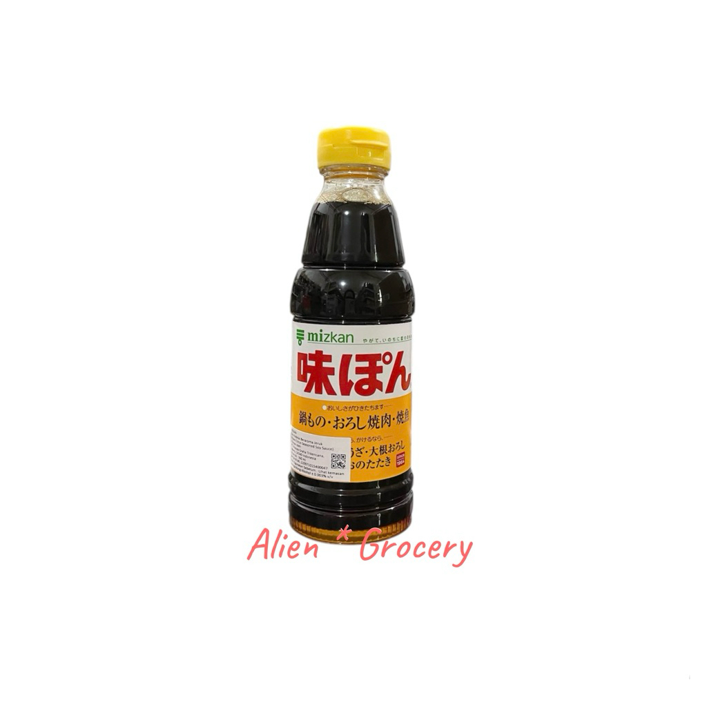 

MIZKAN Aji Pon Citrus Seasoned Soy Sauce Ponzu Kecap 360ml