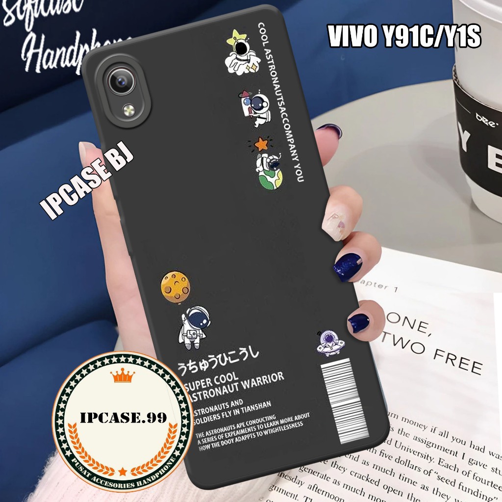 Case VIVO Y91c - VIVO Y1s - Type lainya via chat - Karakter - Terbaru - Casing - Softcase - Silikon 