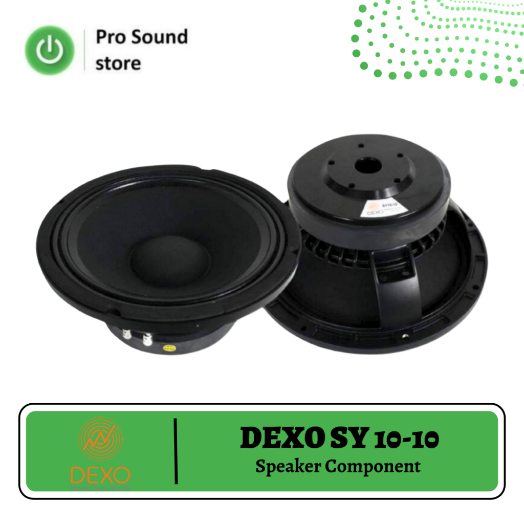 Speaker DEXO SY 10-10 10 Inch / Speaker DEXO 10 IN / Speaker Component