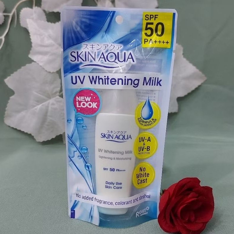 ROHTO Skin Aqua Uv Whitening Milk spf50 40gr