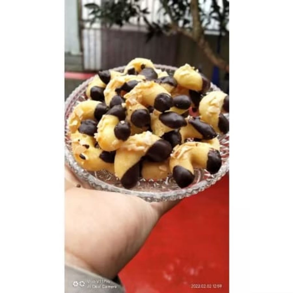 

Almond choco cookies