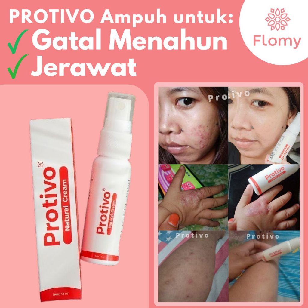 Salep Gatal Protivo Cream Original Asli | Obat Gatel Kemaluan dan Selangkangan Cream Jerawat Wajah