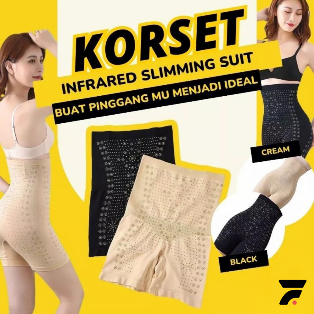 Celana korset pelangsing badan KORSET INFRARED SLIMMING SUIT ORI