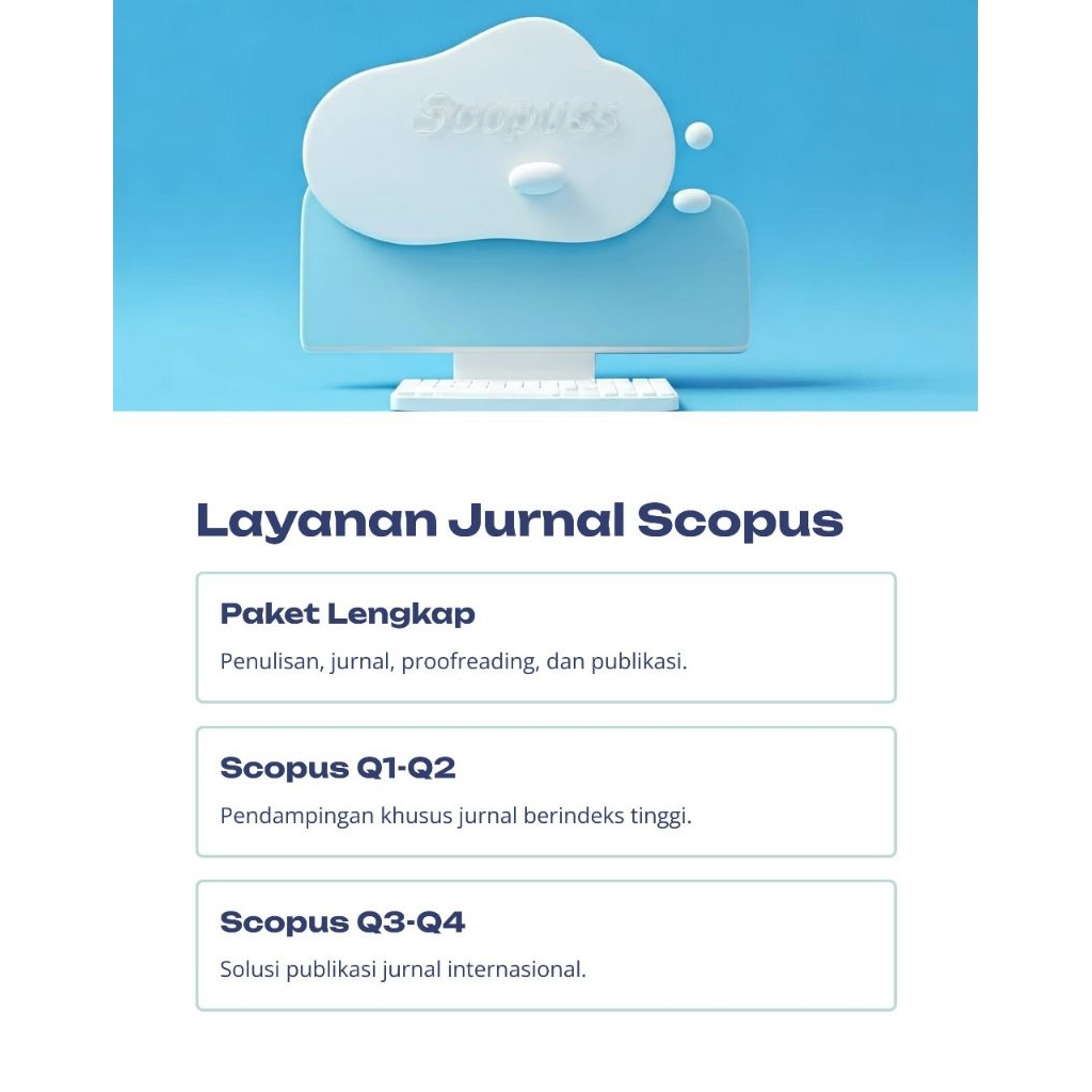 Jasa Pendampingan SCOPUS