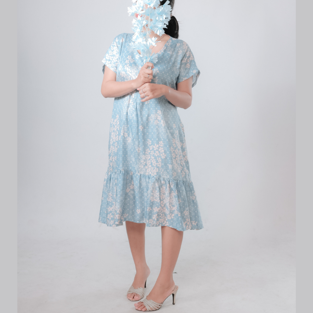 Kirana Home Dress/Daster Busui/Daster Jumbo/Daster Kekinian