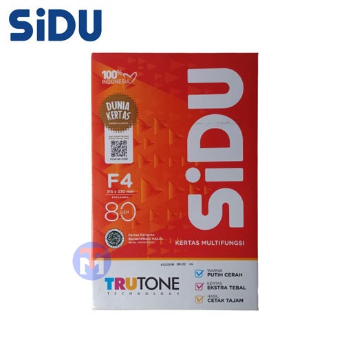 

HVS SIDU F4 80gr