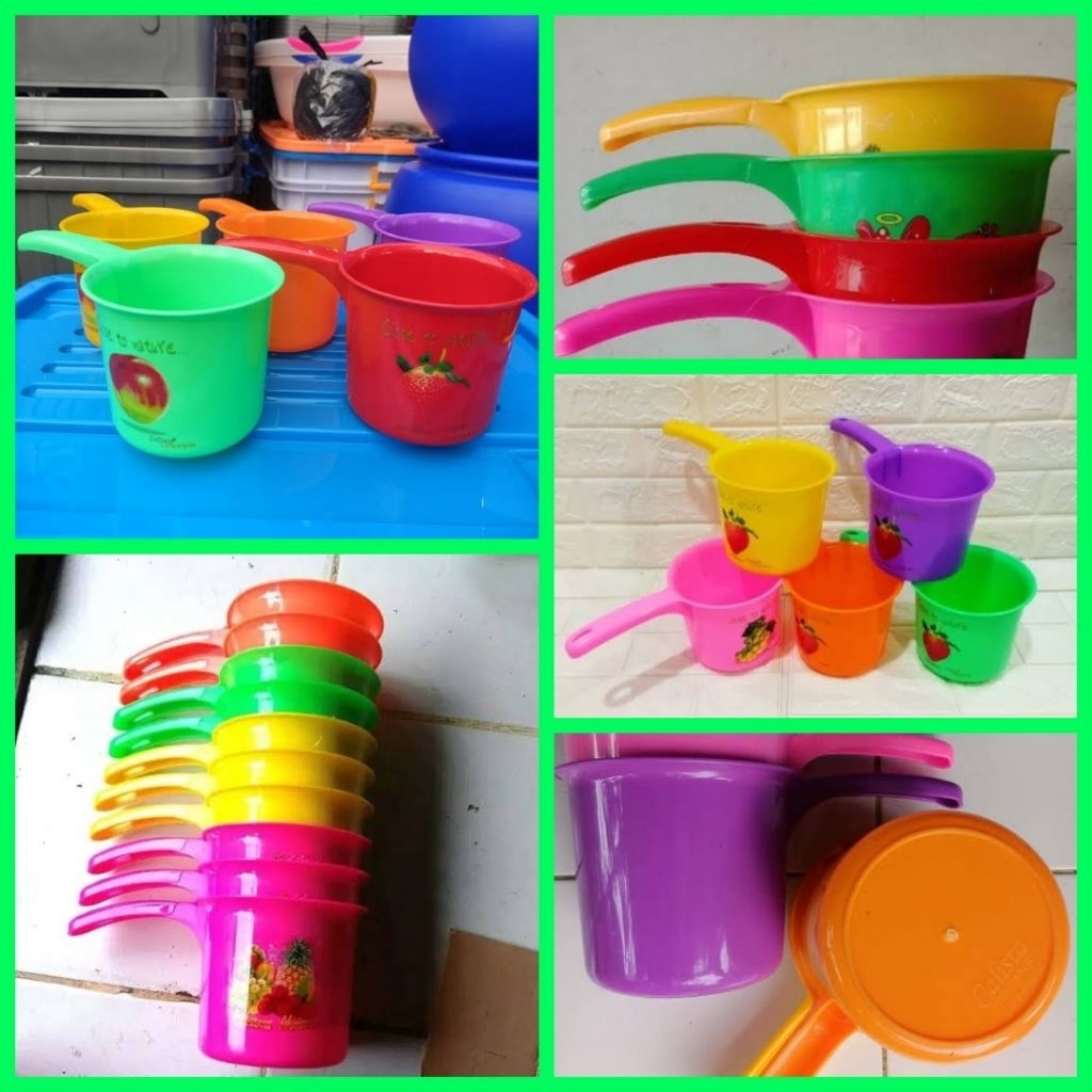 gayung plastik gayung mandi gayung air cidukan air MURAH biasa