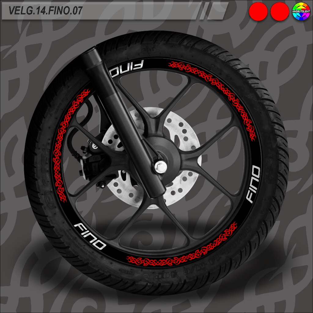 STICKER VARIASI VELG MOTOR SEMUA TYPE RING 14 FINO 07