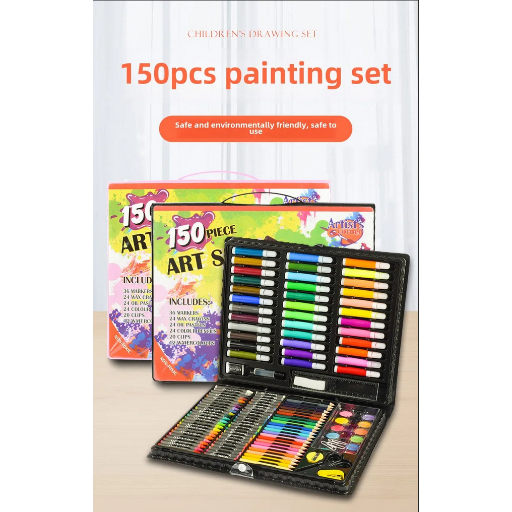 

Set Alat Tulis Mewarnai / Crayon Krayon Lengkap / Pensil Warna Spidol Oil Pastel Anak