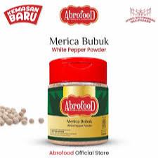 

[oddsolshop] pekanbaru/Abrofood Bubuk Merica 30GR White Pepper Powder Bumbu Masak Instan Seasoning