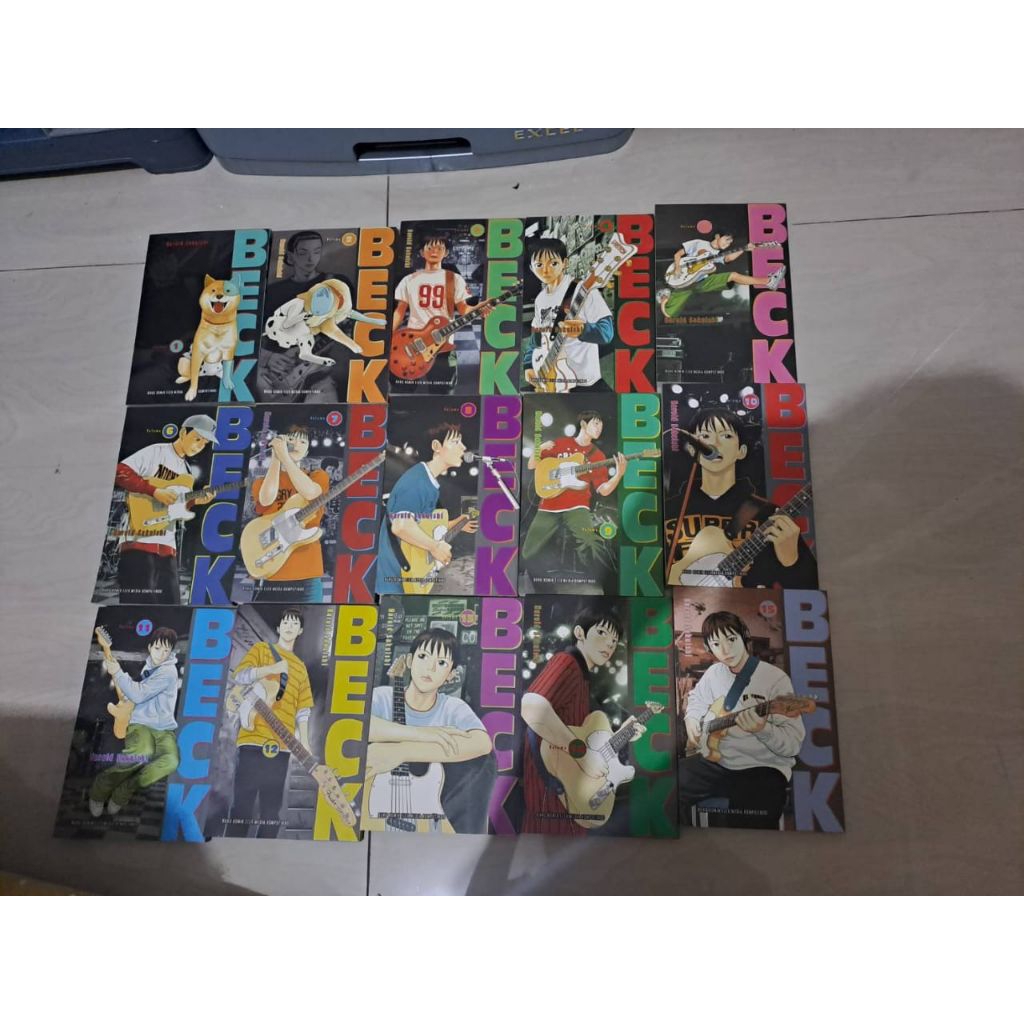 Komik BECK Vol. 1 - 25 (Elex Media - Harold Sakuishi)