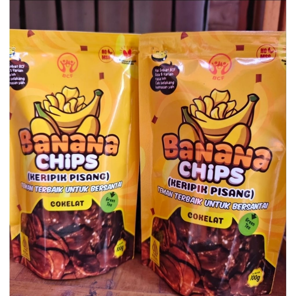 

BANANA CHIPS|COKLAT BANANA CHIPS 100gram|KRIPIK PISANG COKLAT