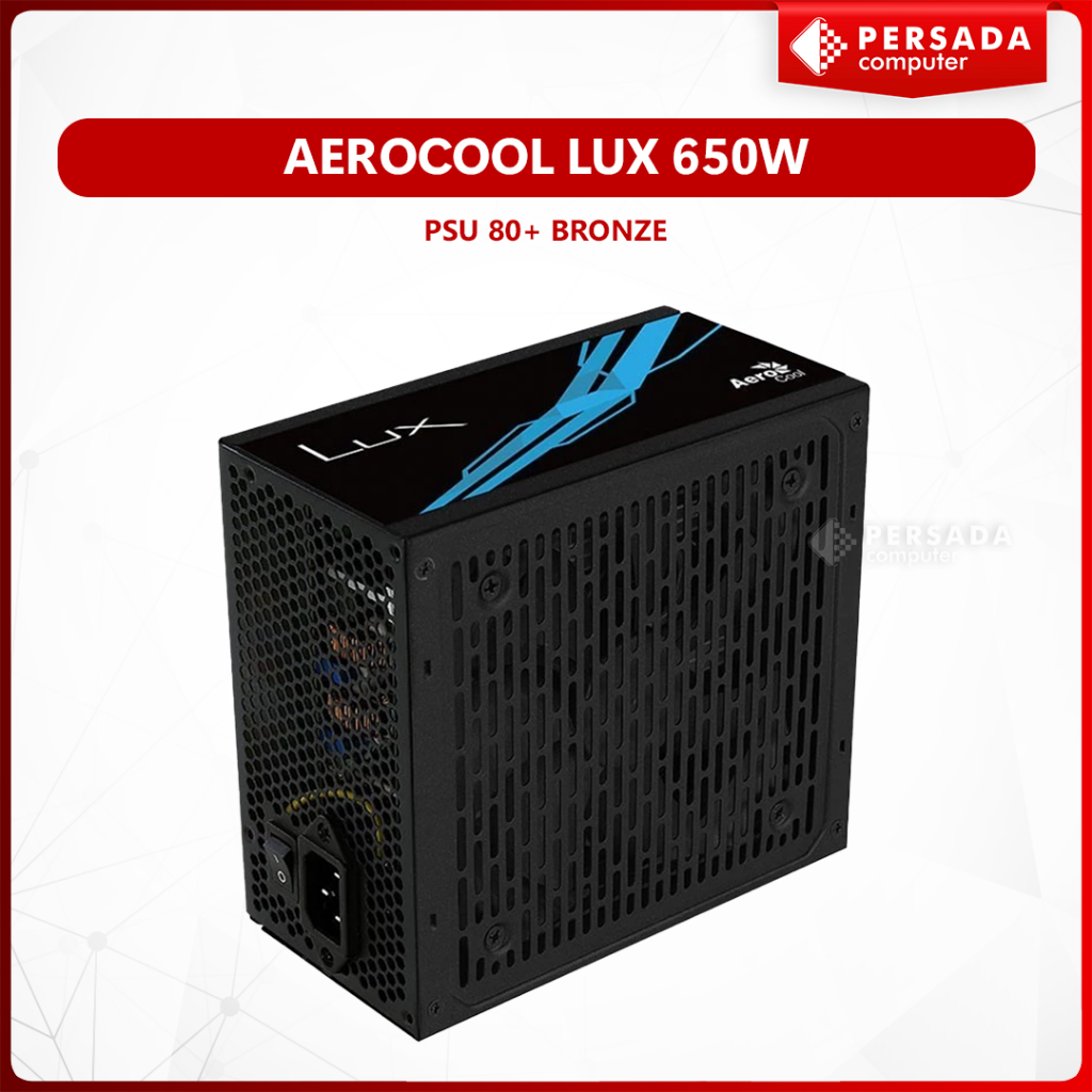 Aerocool LUX 650W PSU 80+ BRONZE