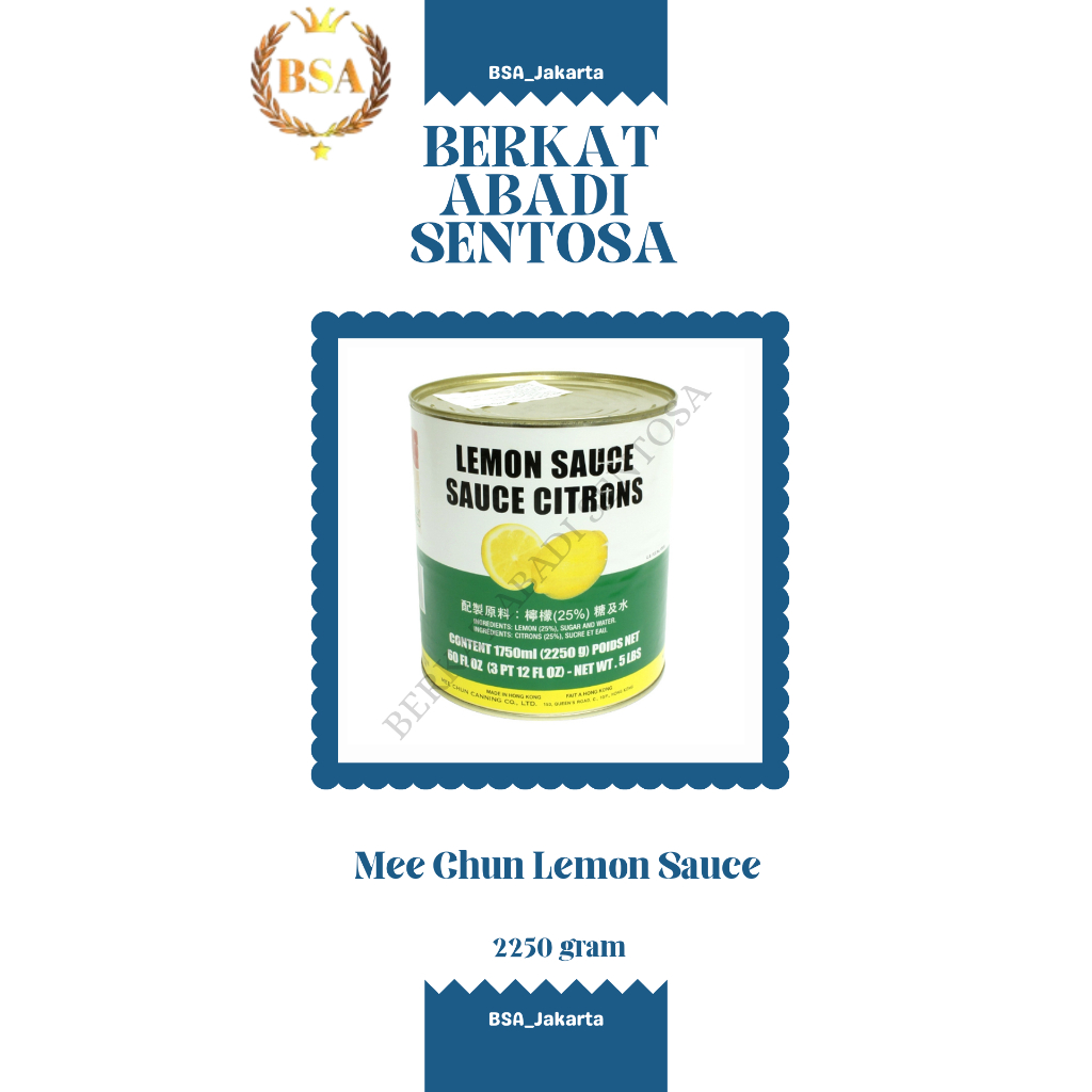 

Mee Chun Lemon Sauce (2250 gr)