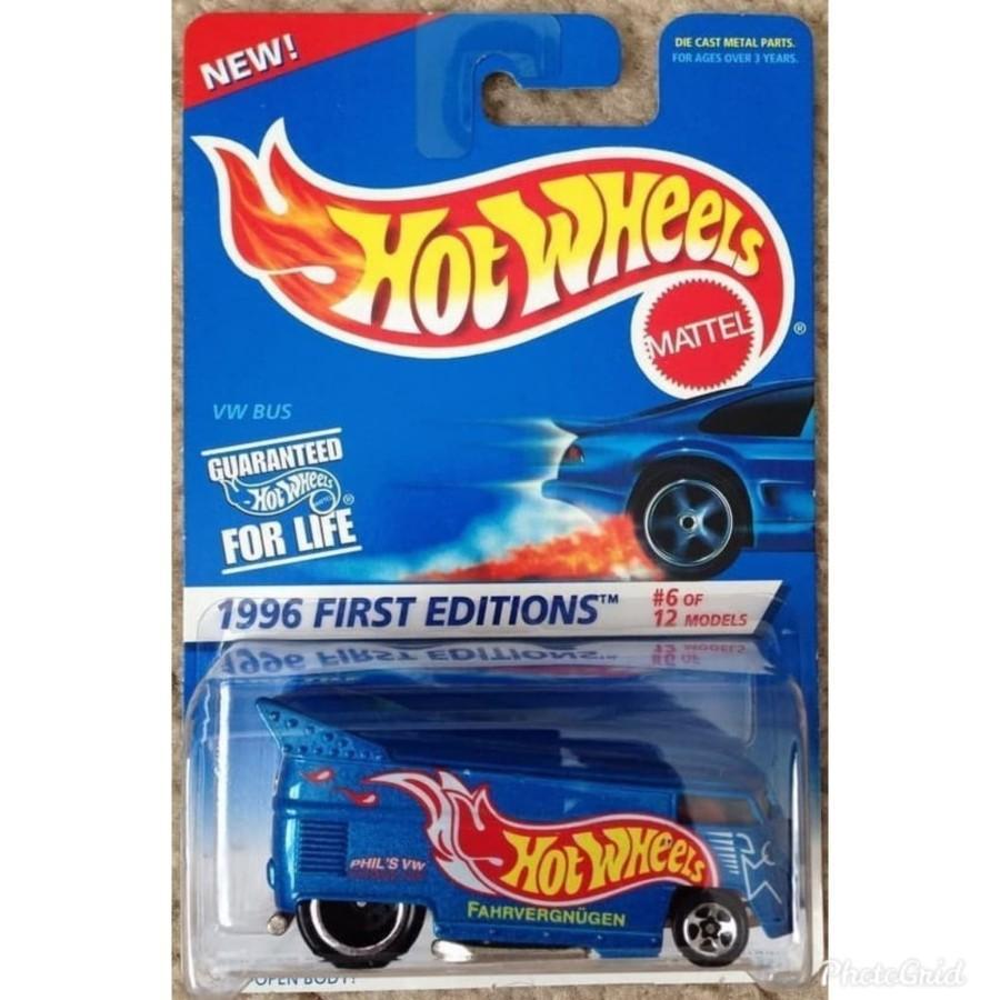 Hot Wheels First Edition 1996 VW Drag Bus Original 30th Anniversary