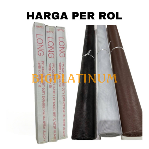 Kawat Parabola BAJA / Kawat Nyamuk / Kawat Jaring BAJA / Kawat Baja Warna Per 1 Roll