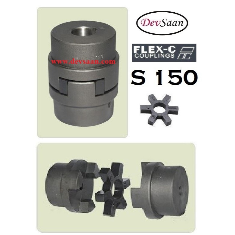 Jaw Coupling S 150 Flex-C Max Bore 48 mm - JCS150XXXXXX