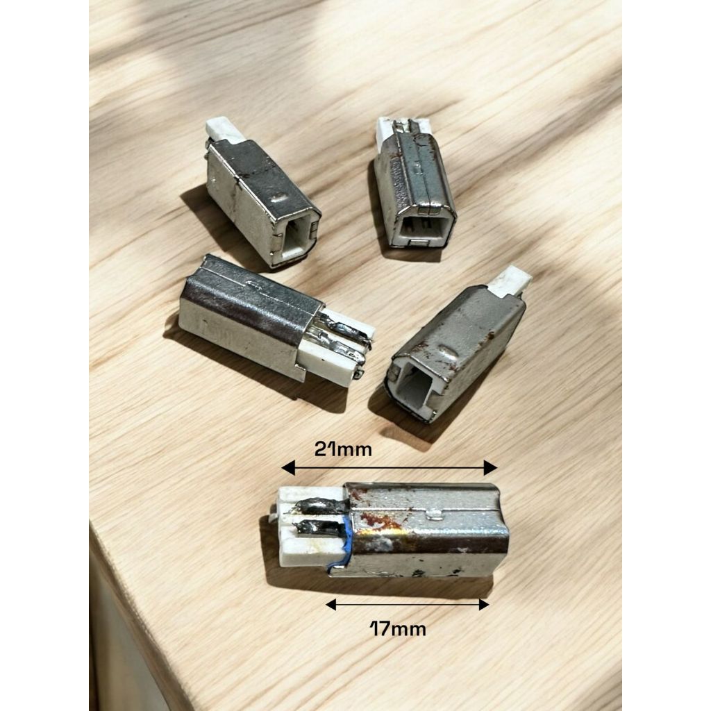 PRODUK COPOTAN Jack Printer USB Type B Male Jack BM Konektor Soket USB Female type B USB 2,0 3,0 Soc