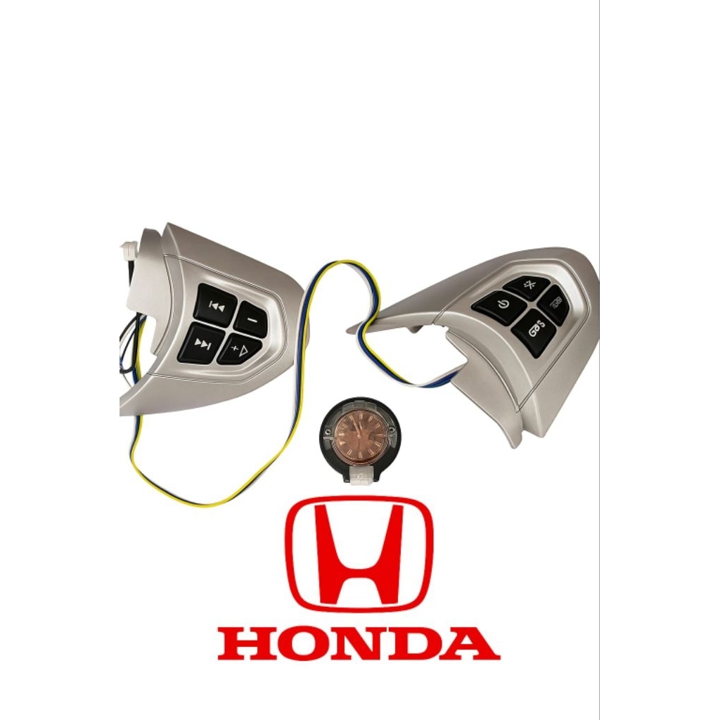 Tombol remote stir audio mobil Honda Brio