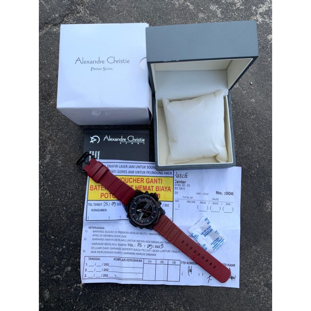 Jam AC 9375 MH LENGKAP SECOND