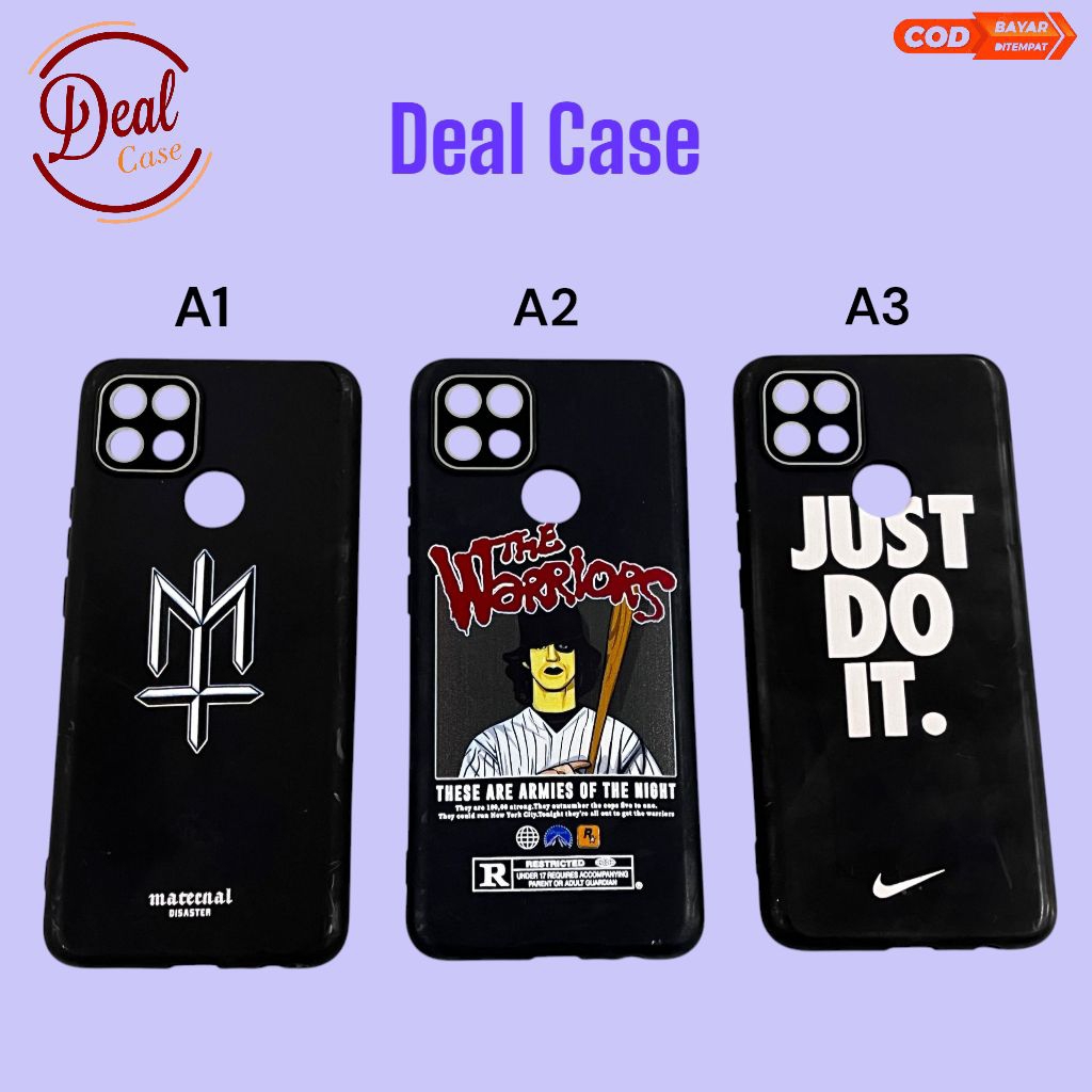 Case Hp Tipe OPPO A15 / A15S / A35 / F1 / PART 4 / Clear Case / Case Bening / Clear Case Gambar / Ca
