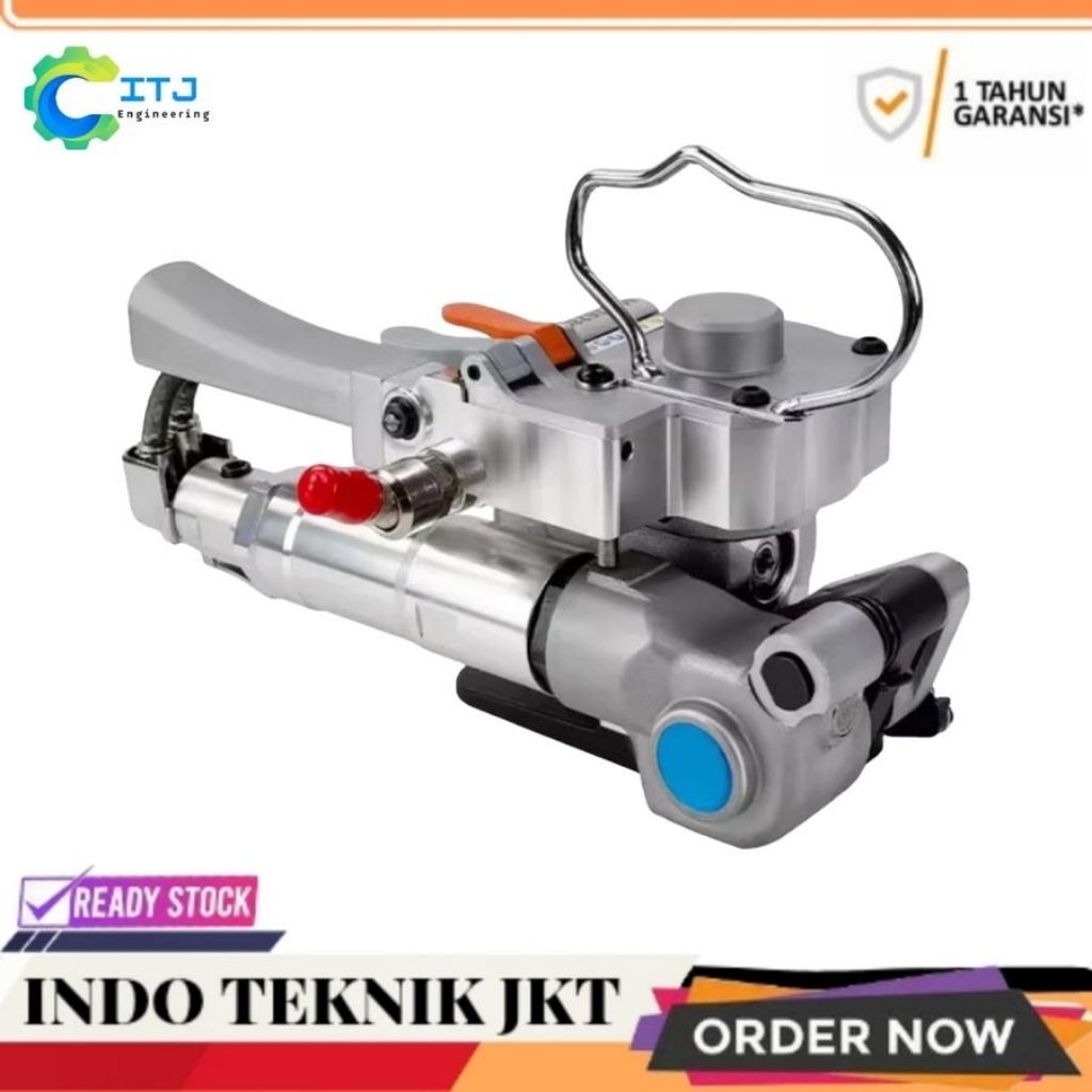 Pneumatic strapping tool handheld machine