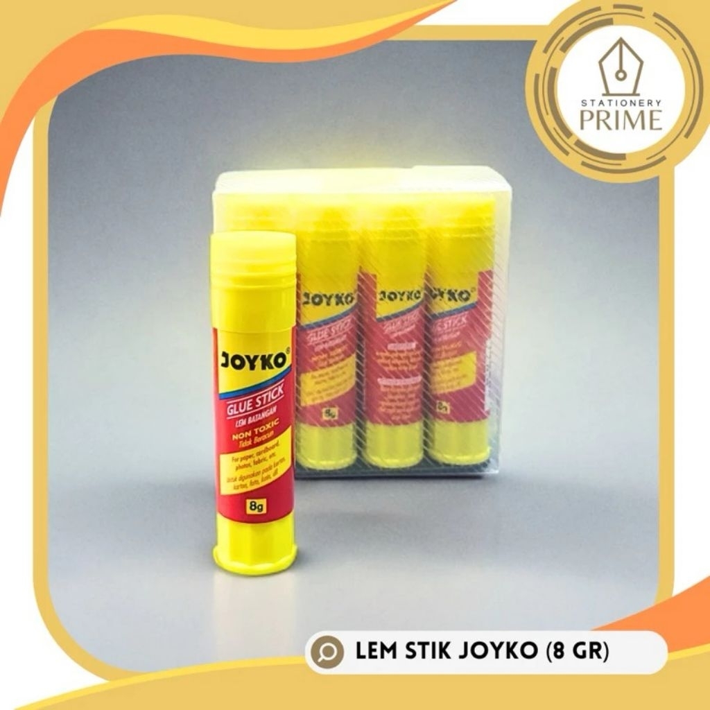 

Lem Stik / Glue Stick Joyko 8 gr [PIECE]