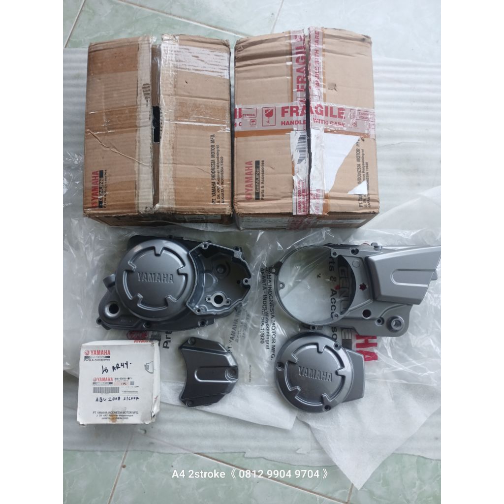 bak mesin blok mesin rx king peredam 2007 - 2009 original yamaha