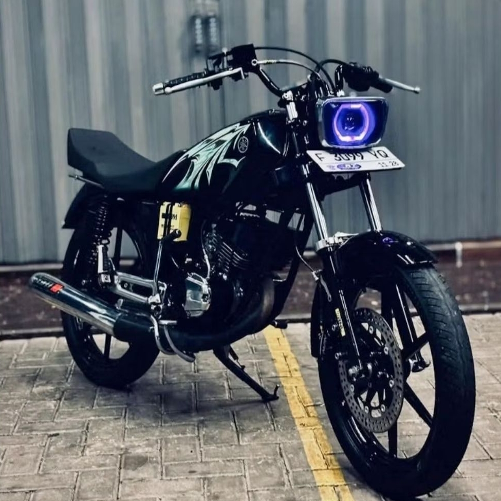 STIKER STRIPING RX KING HIJAU 2006 FULLSET EMBLEM STRIPING RX KING HIJAU BOK AKI RX KING FULLSET STR