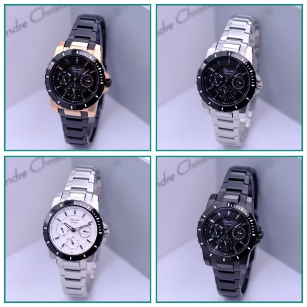 ALEXANDRE CHRISTIE WANITA AC 6141 JAM TANGAN ALEXANDRE CHRISTIE ORIGINAL