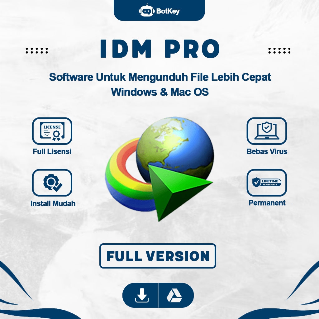 (IDM) Internet Download Manager Terbaru Full Version Bisa Update Lifetime Permanen (WIN)