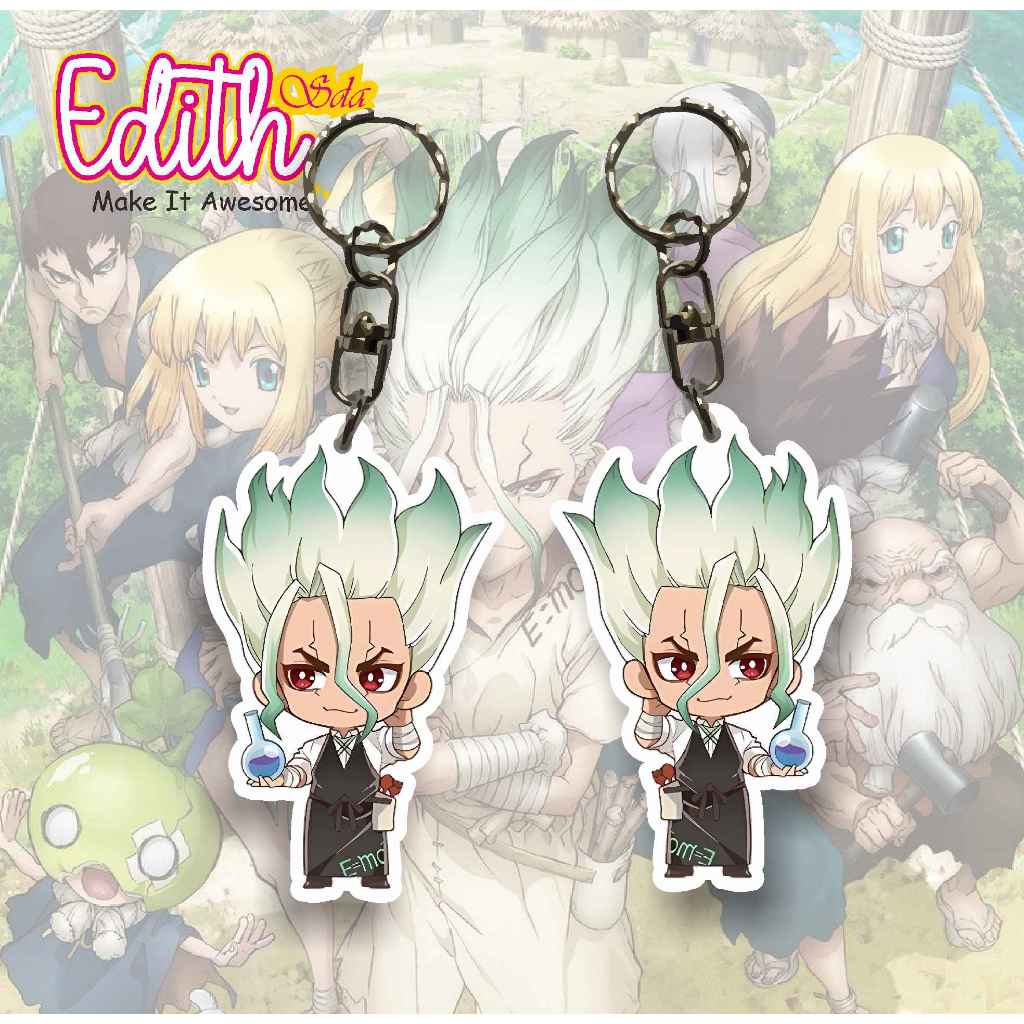 Gantungan Kunci / Keychain DR. Stone