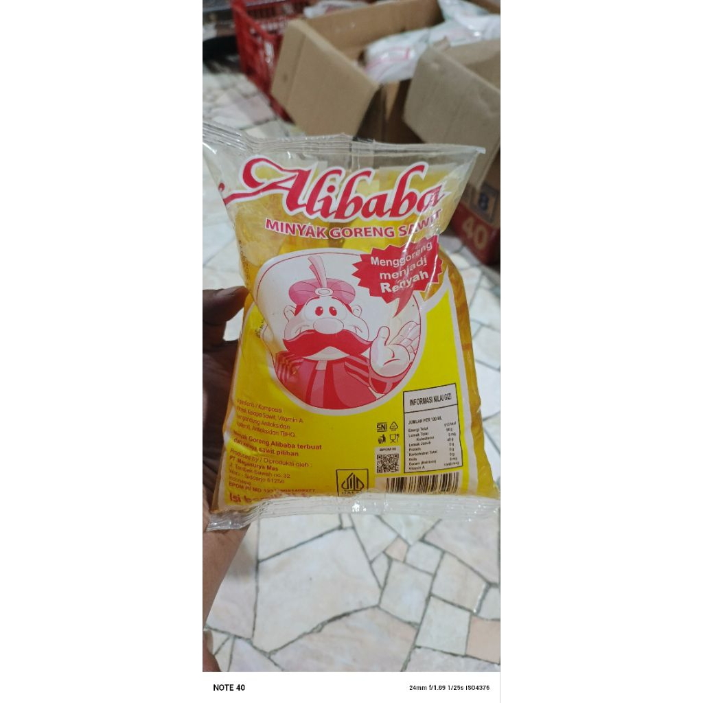 minyak goreng alibaba 1 liter