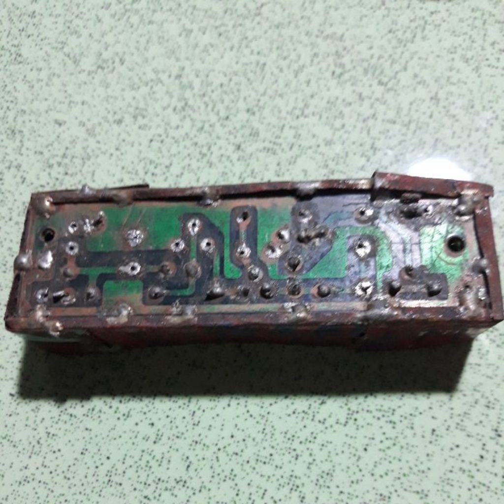 BOOSTER  FM BEKAS RONICA PCB ASLI KUNO