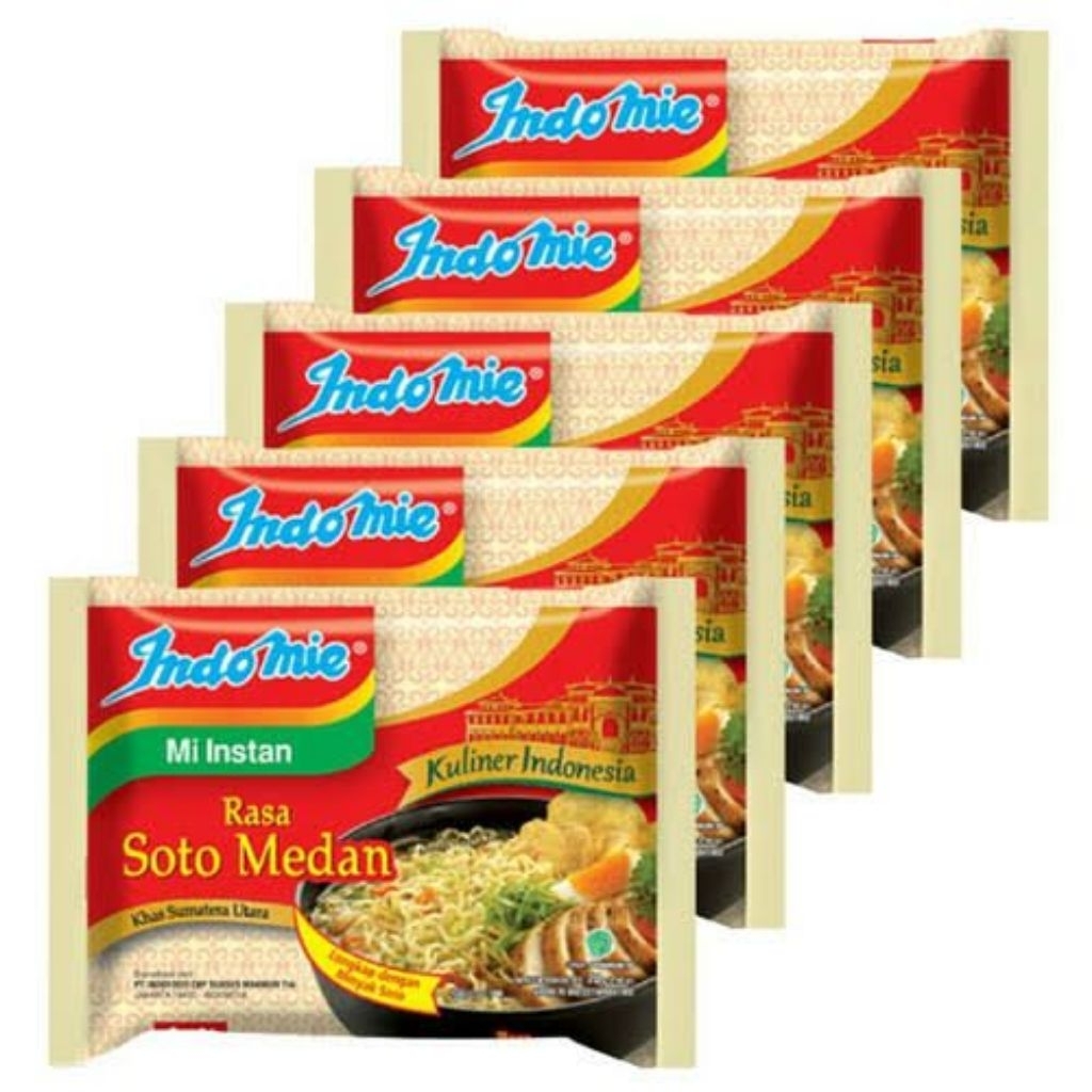 

Indomie Rasa Soto Medan @5's