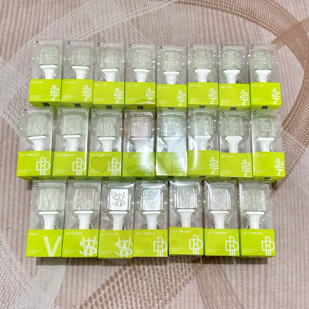 [PO] Lightstick Keyring & Lighttok SM artist - GO Rosezzty